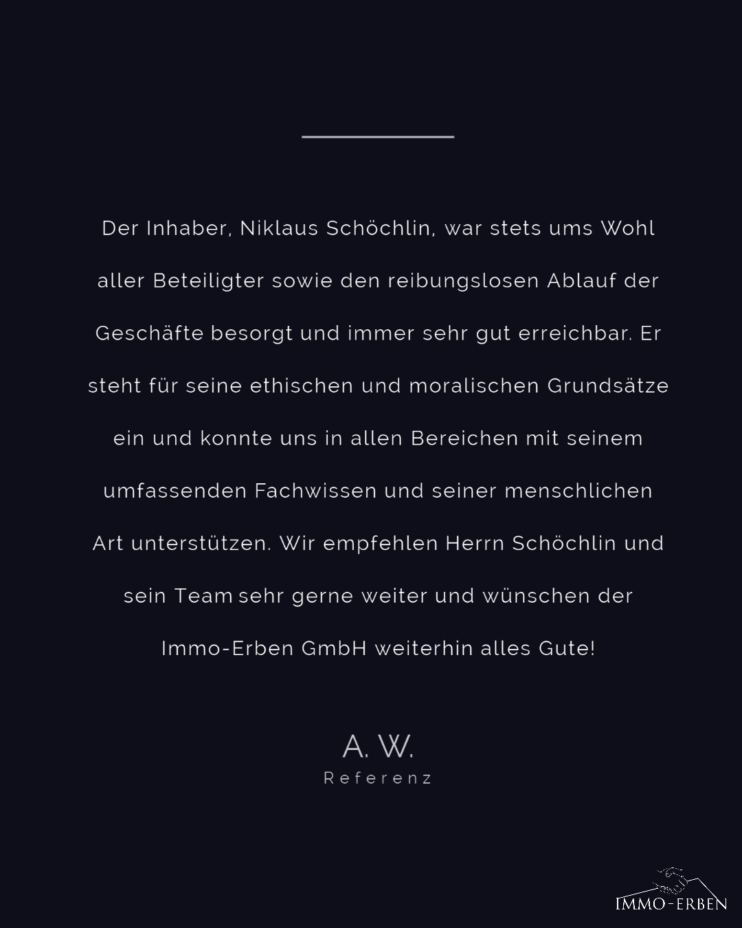 Referenz A.W. 3.0