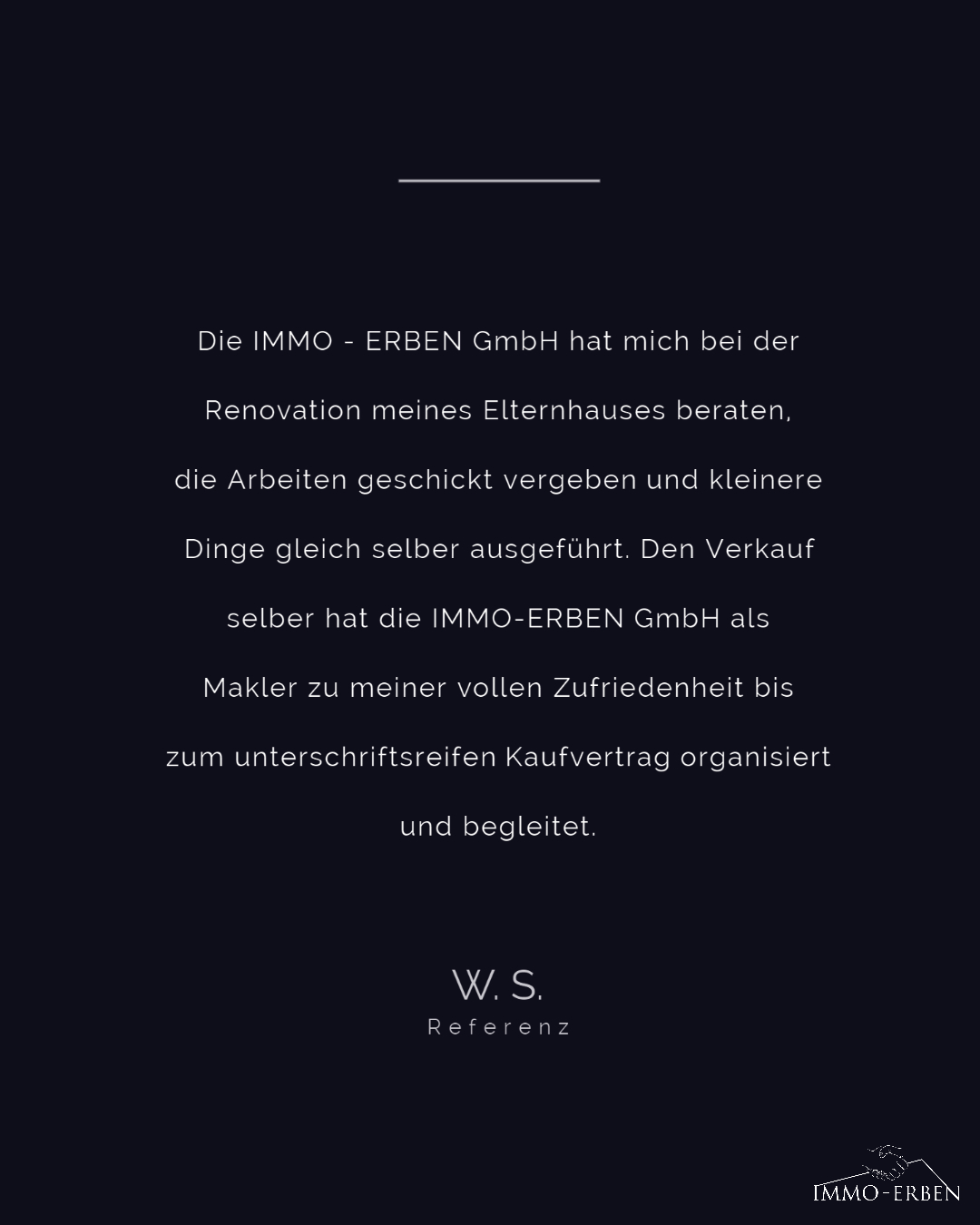 Referenz W.S. 2.0
