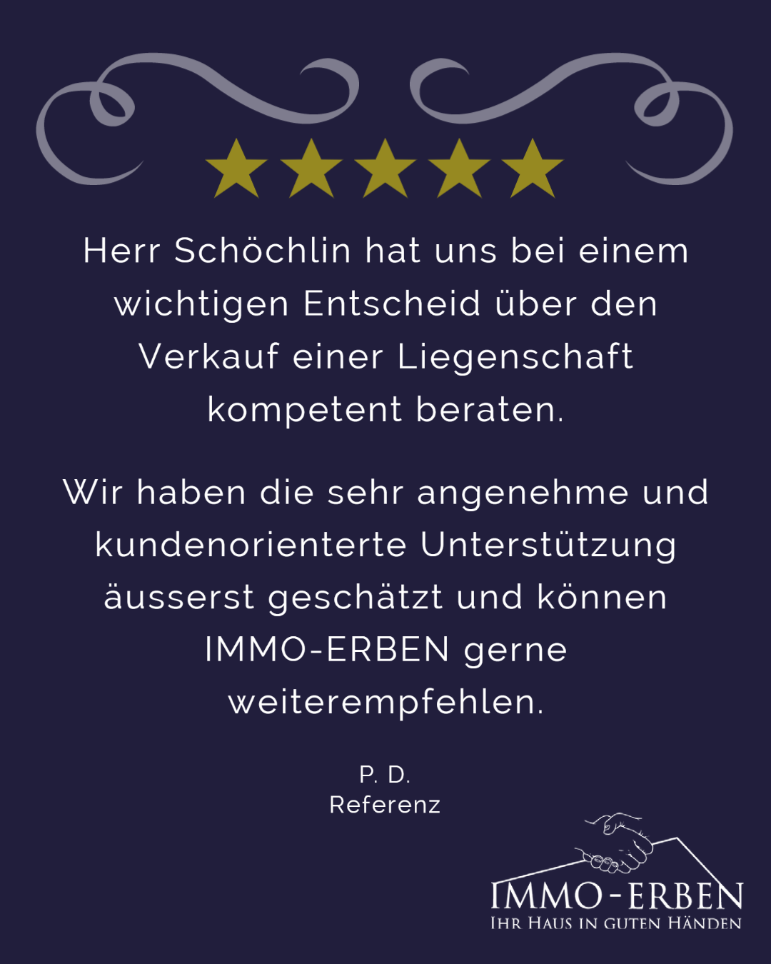 Referenz P. D.