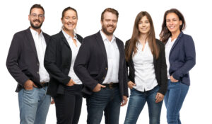 Teamfoto der IMMO-ERBEN GmbH