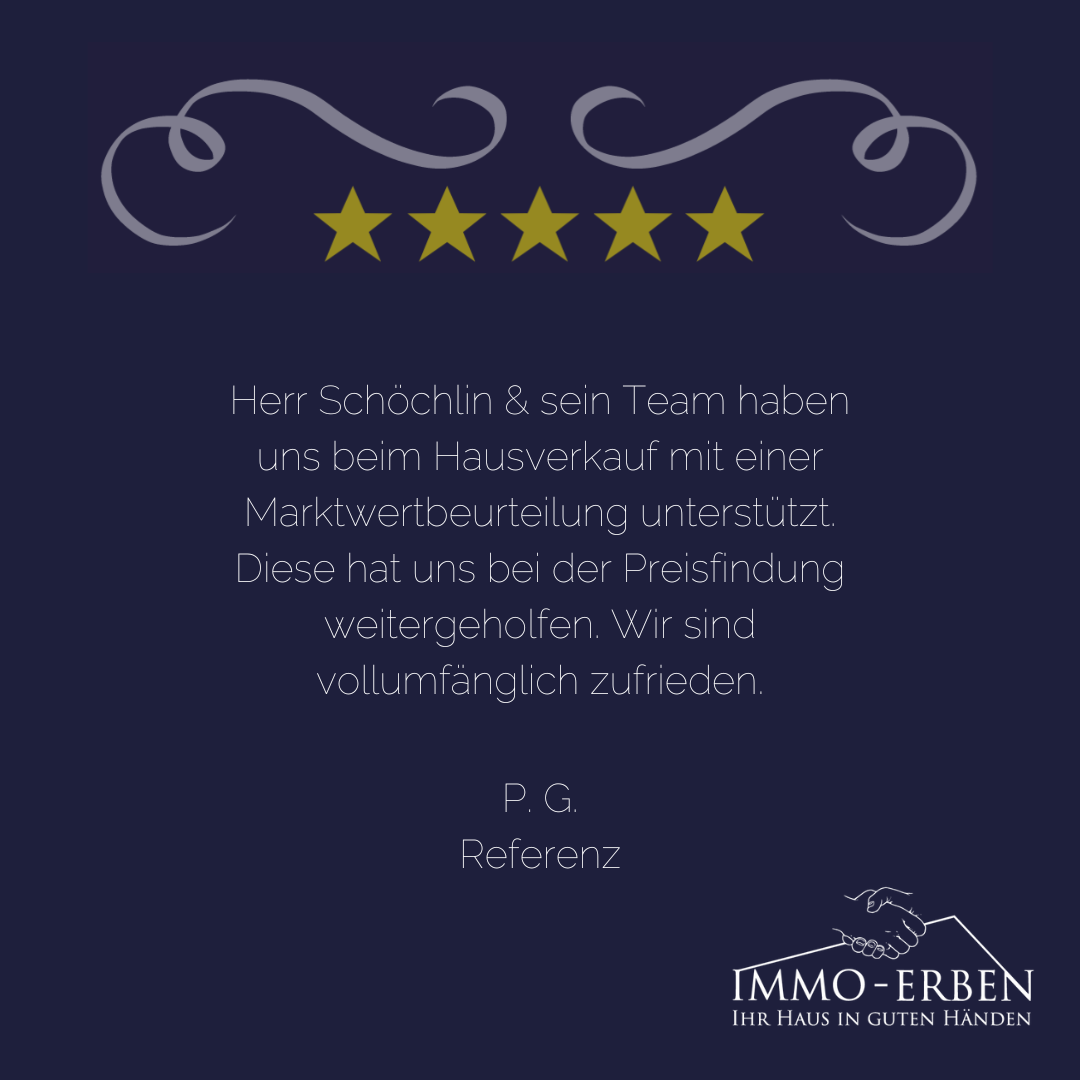 5-Sterne Google Bewertung von P. G