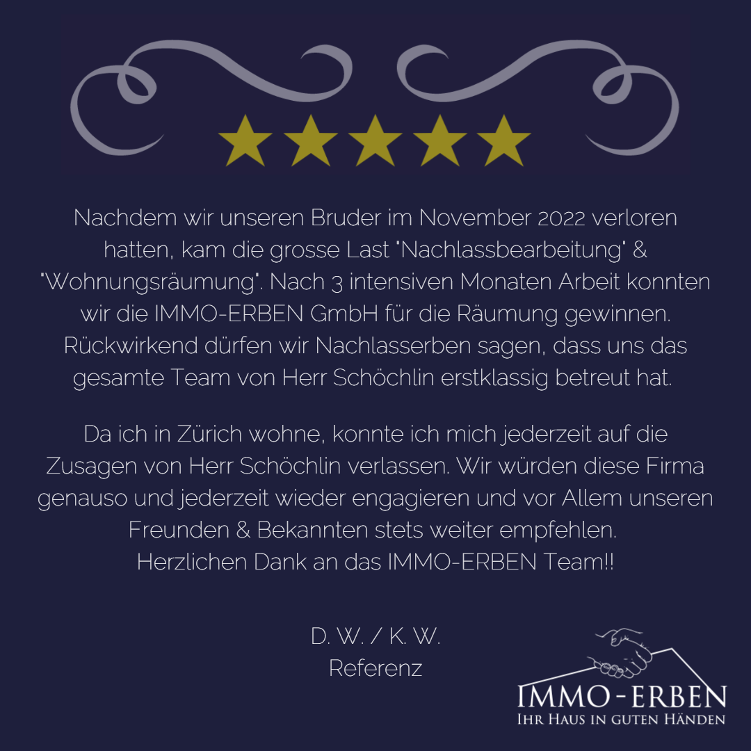 5-Sterne Google Bewertung von W