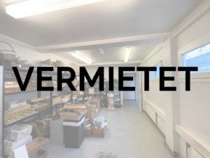 Lagerraum als vermietet markiert