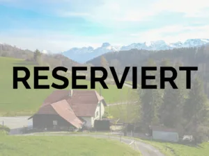 Liegenschaft mit Gewerbemöglichkeiten im Plötsch bei Riggisberg als reserviert markiert