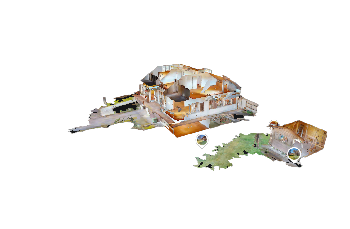 Dollhouse Ansicht eines Matterport Projekts