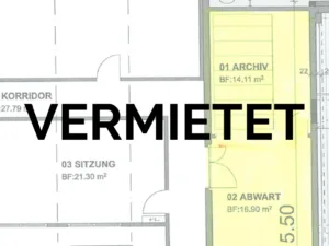 Lagerraum in Toffen als vermietet markiert