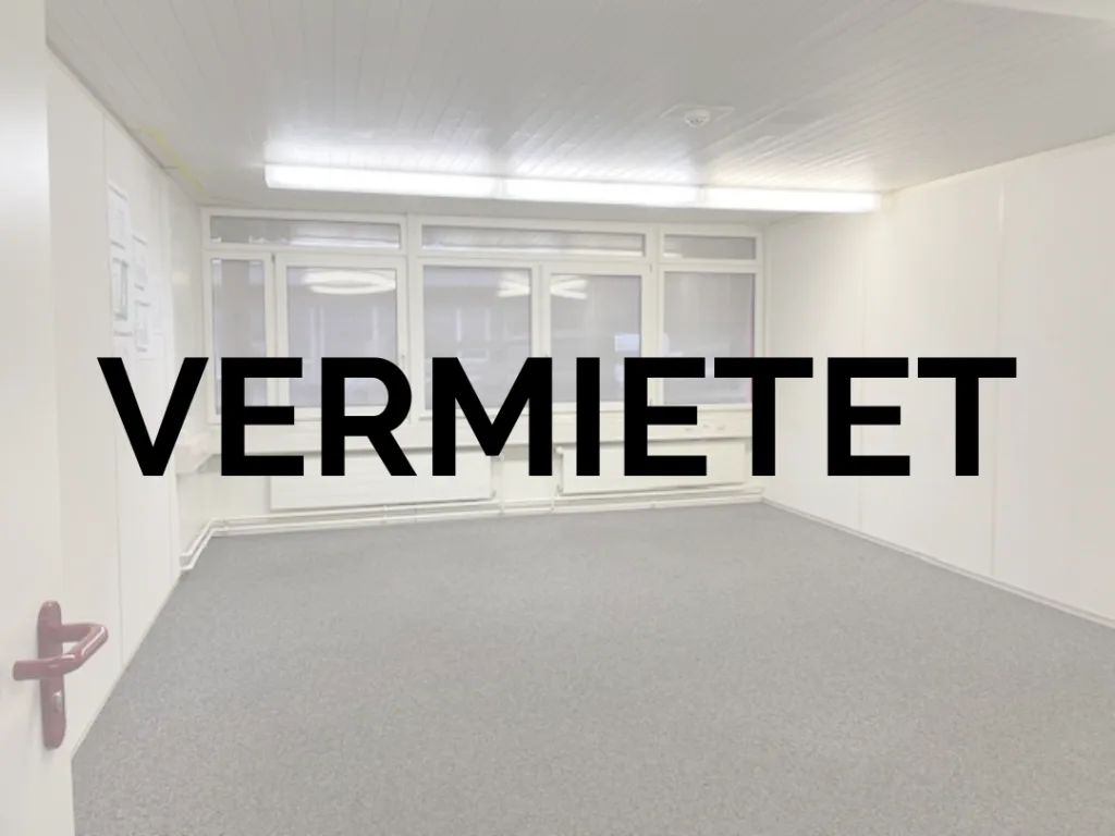 Gewerberaum als vermietet markiert