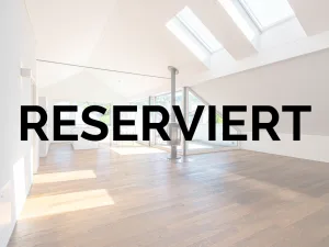 Dachwohnung in Moosseedorf als reserviert markiert